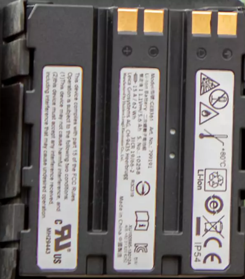 徠卡TZ05全站儀電池 徠卡TZ05全站儀電池